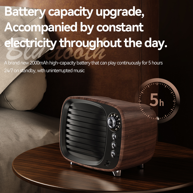 JY-81 Retro TV Bluetooth Speaker